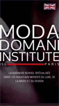 Mobile Screenshot of modadomani.fr